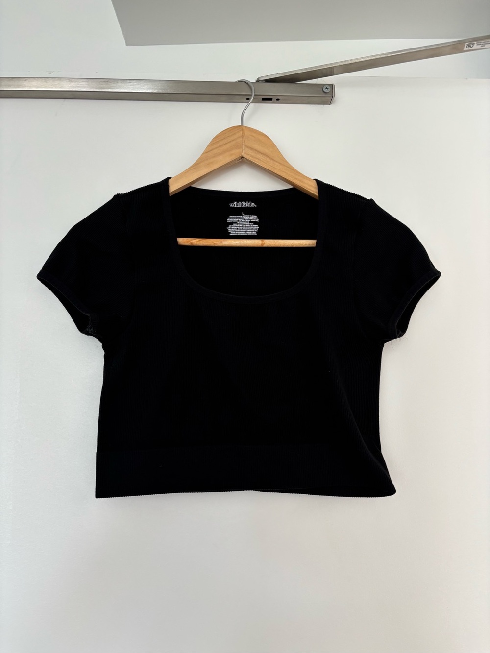 Black Crop Top